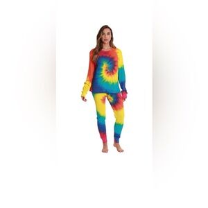 #FOLLOWME TWO PIECE THERMAL UNDERWEAR SET WOMEN LONG SLEEVES COLORFUL SIZE SMALL